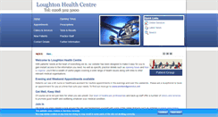 Desktop Screenshot of loughtonhealthcentre.co.uk