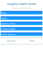 Mobile Screenshot of loughtonhealthcentre.co.uk